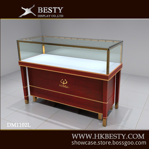China factory jewelry counter display showcases
